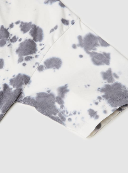 Boys Ramones Tie & Dye Print T-shirt