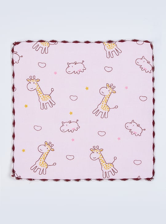 Kids Printed Handkerchiefs - Pack of 4