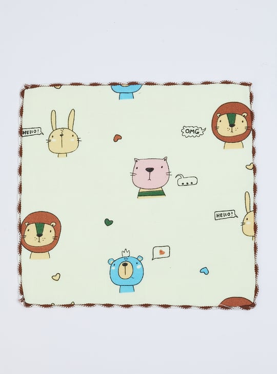 Kids Printed Handkerchiefs - Pack of 4
