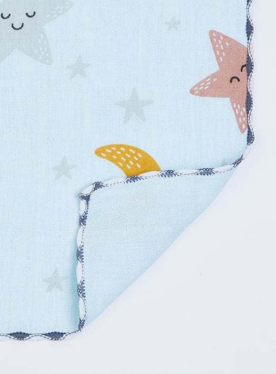 Kids Printed Handkerchiefs - Pack of 4