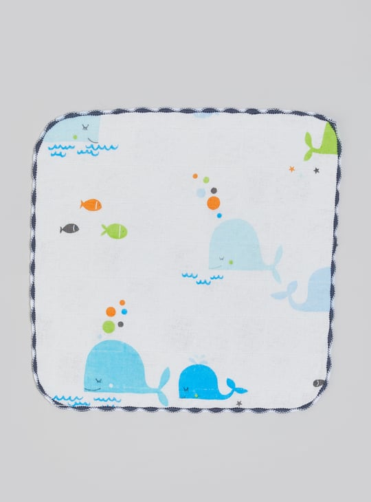 Kids Printed Handkerchief - Pack of 4