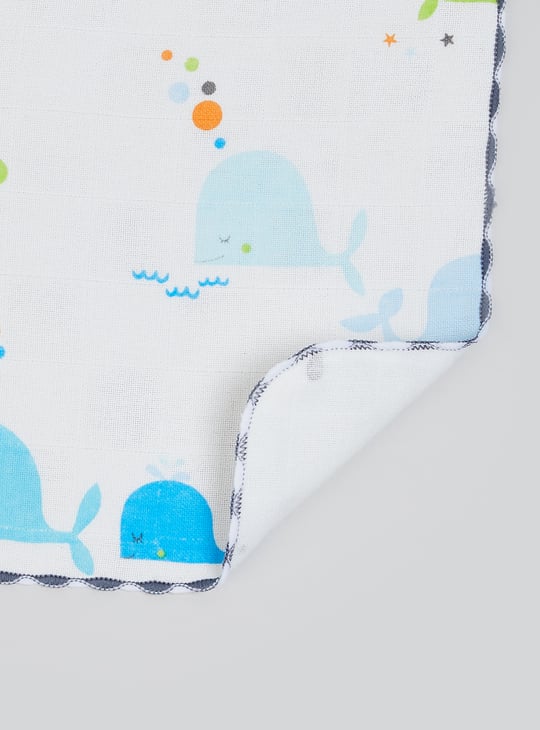 Kids Printed Handkerchief - Pack of 4