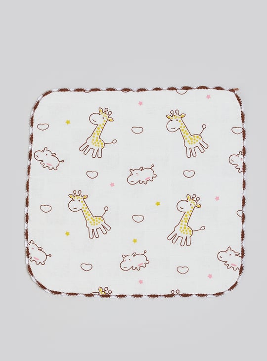 Kids Printed Handkerchief - Pack of 4