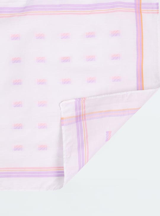 Women Assorted Woven Handkerchiefs - Pack of 6