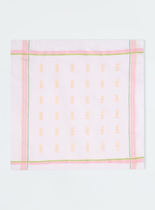 Women Assorted Woven Handkerchiefs - Pack of 6