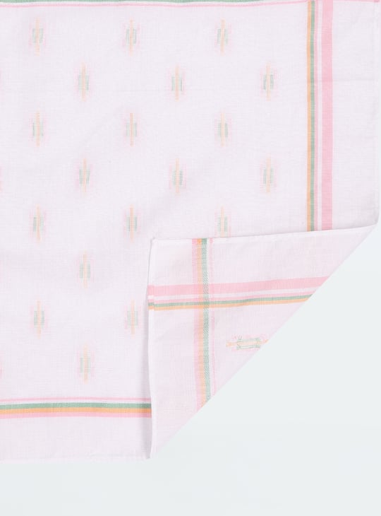 Women Assorted Woven Handkerchiefs - Pack of 6