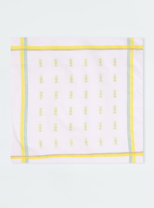 Women Assorted Woven Handkerchiefs - Pack of 6
