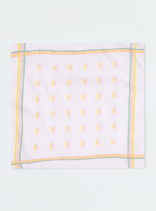 Women Assorted Woven Handkerchiefs - Pack of 6