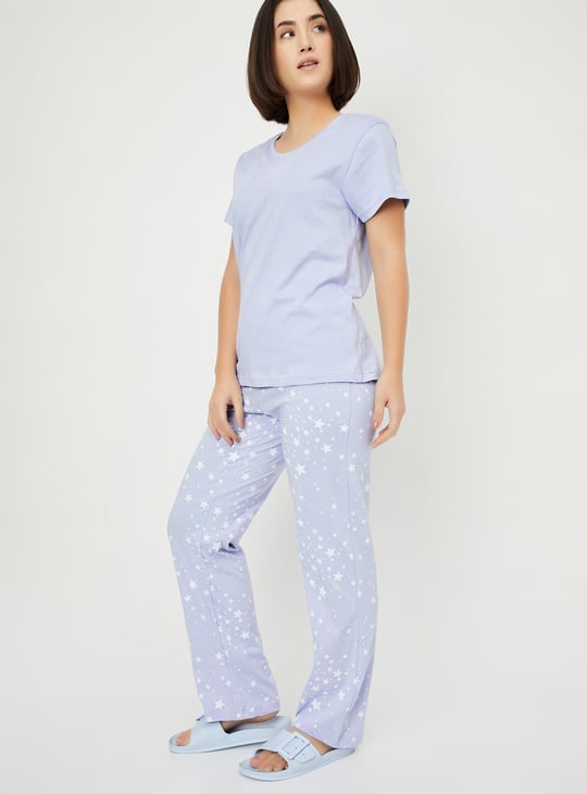 Women Printed PJ Set
