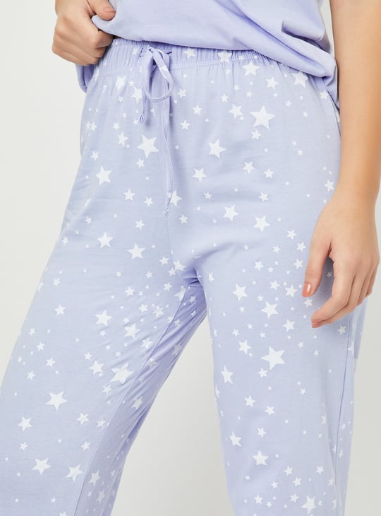 Women Printed PJ Set