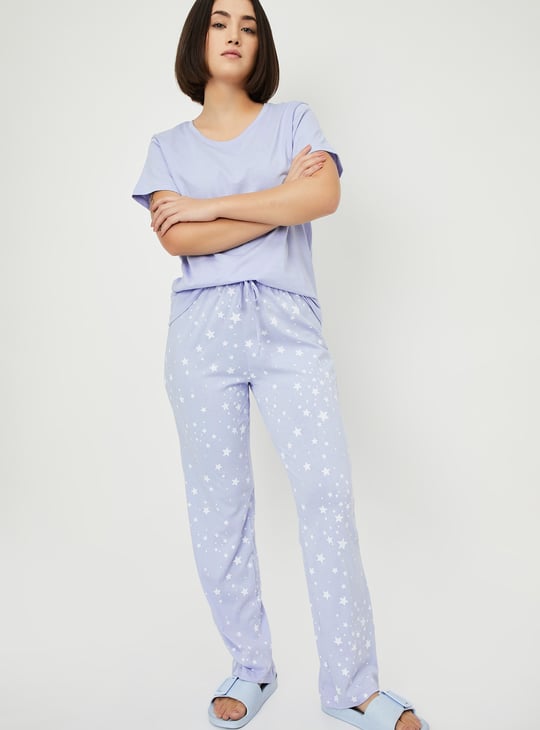 Women Printed PJ Set