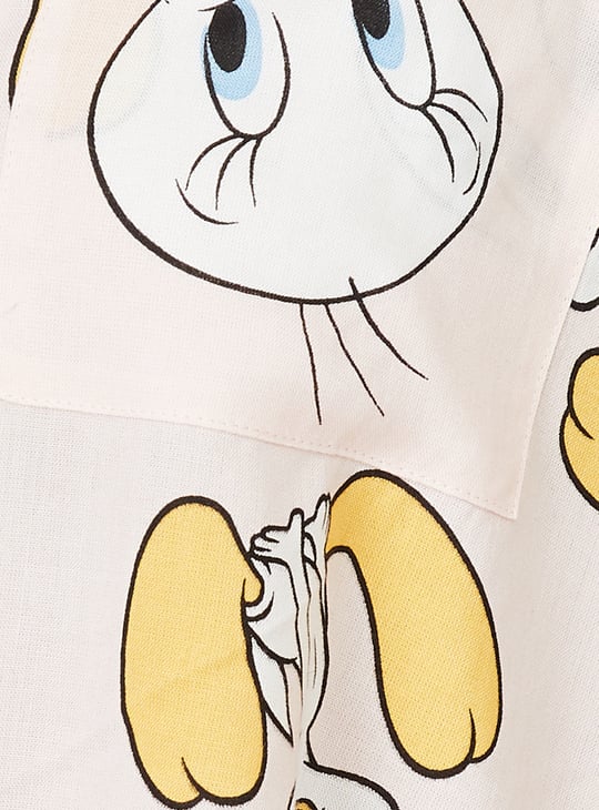 Women Tweety Printed Sleepwear Shorts Set