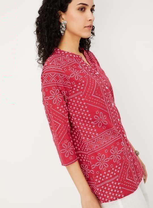 Women Printed Short Kurti