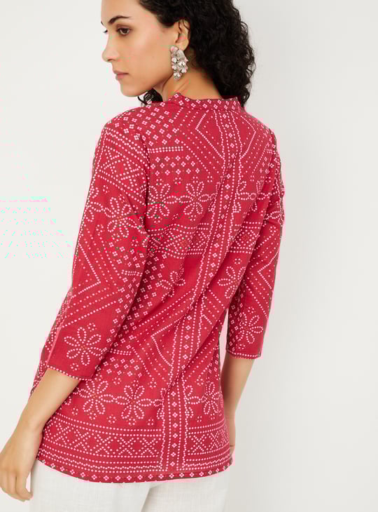 Women Printed Short Kurti