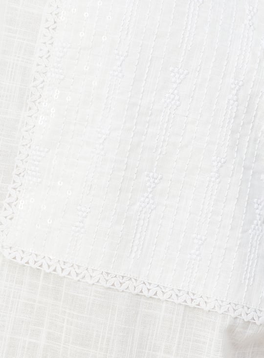 Women Embroidered Straight Kurta