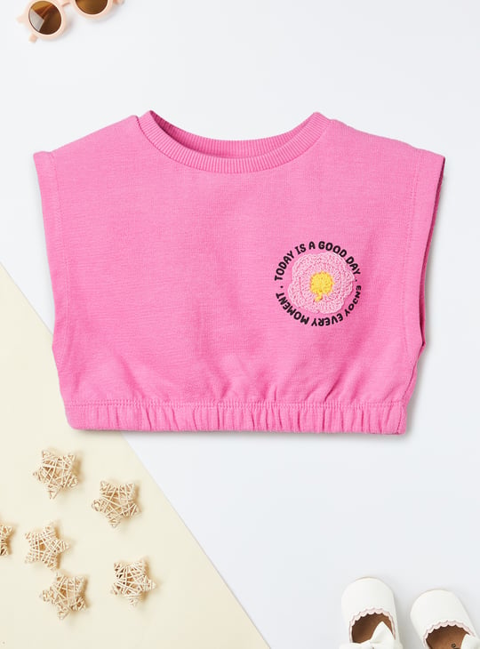 Girls Knit Top with Shorts