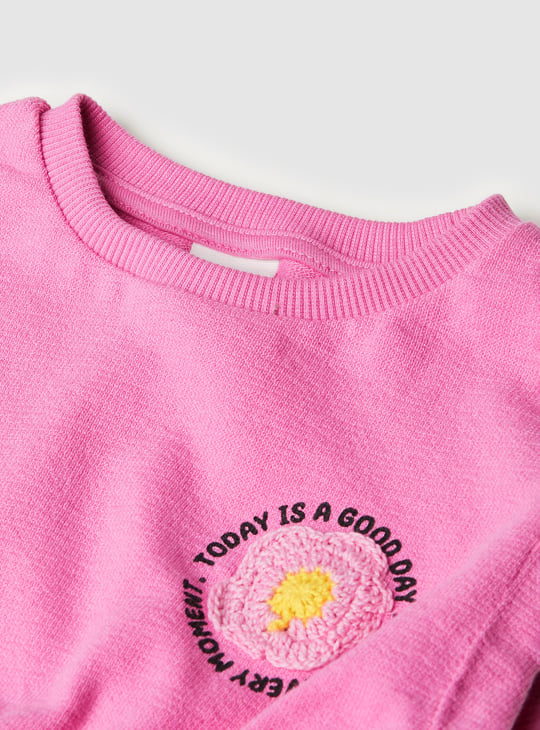 Girls Knit Top with Shorts
