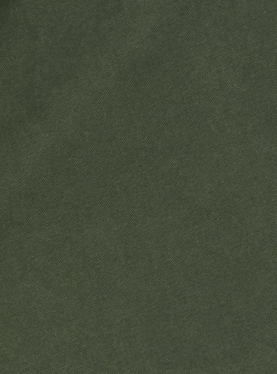 Girls Solid Belted Shorts