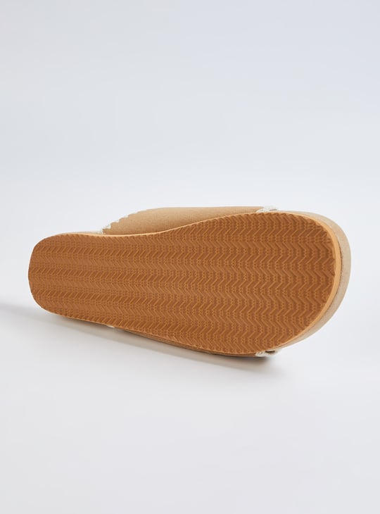 Women Embroidered Buckle Flats