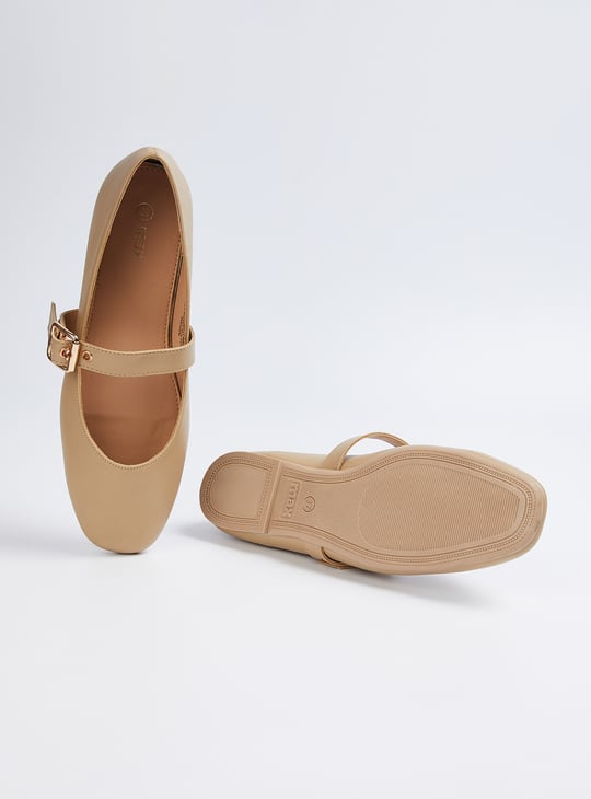 Women Solid Mary Janes