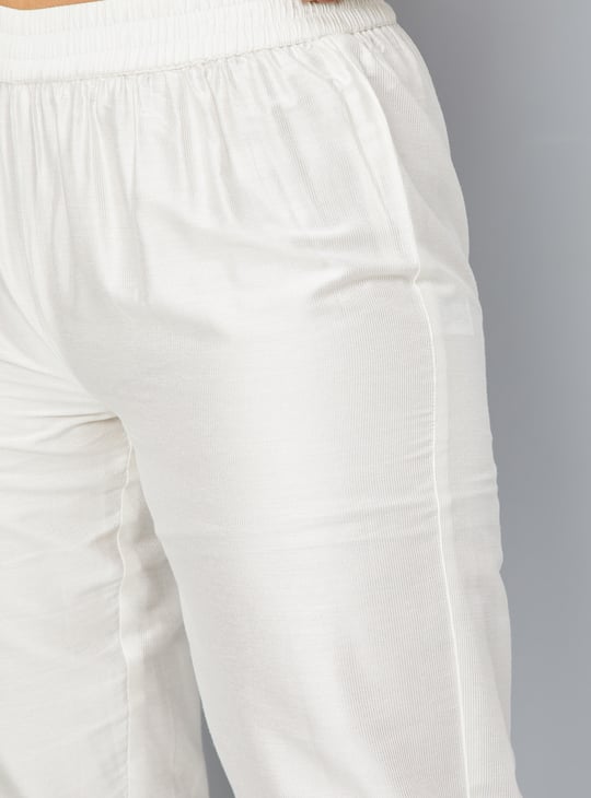 Kalki x Max Women Embroidered A-line Kurti Set