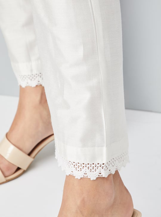 Kalki x Max Women Embroidered A-line Kurti Set