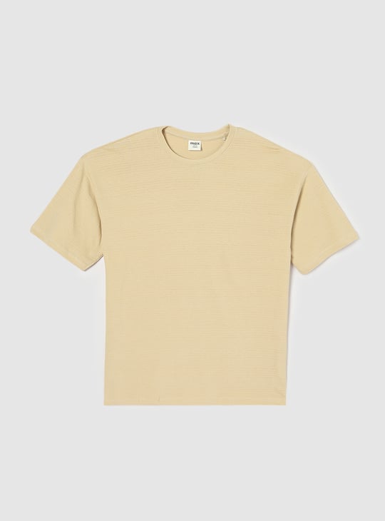 Boys Textured T-shirt