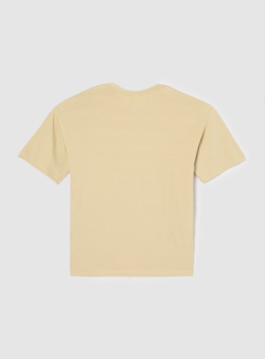Boys Textured T-shirt