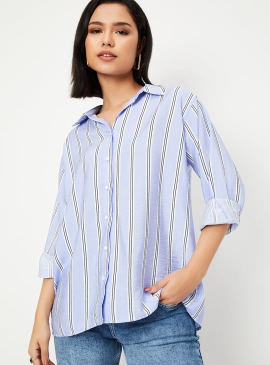 Women Striped Shirt