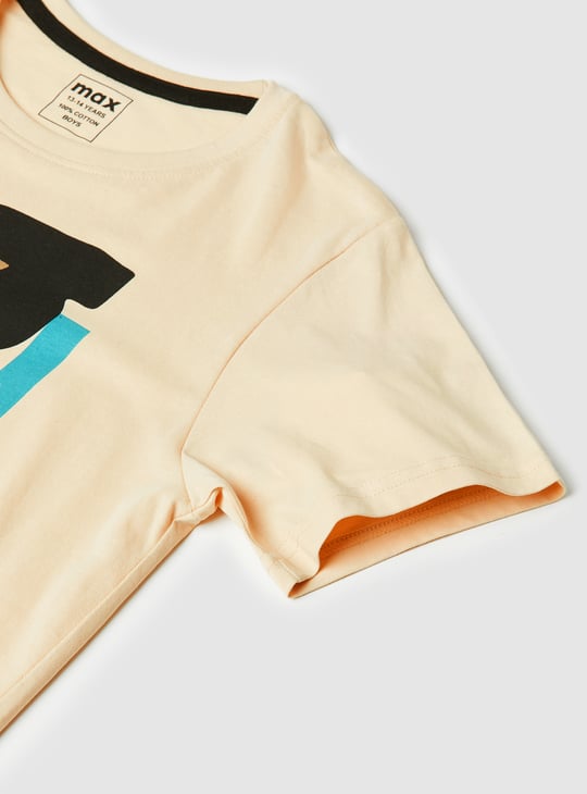 Boys Graphic Print T-shirt