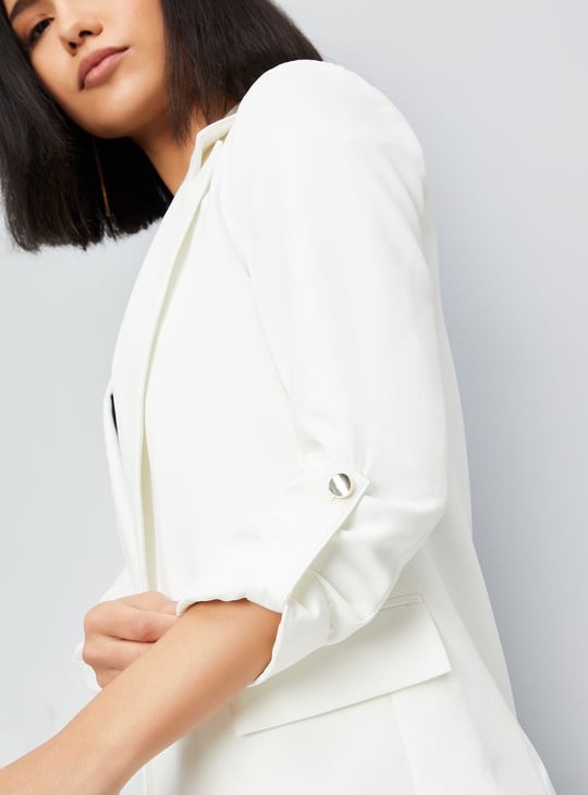 Kalki x Max Women Solid Blazer