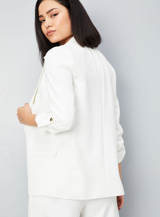Kalki x Max Women Solid Blazer