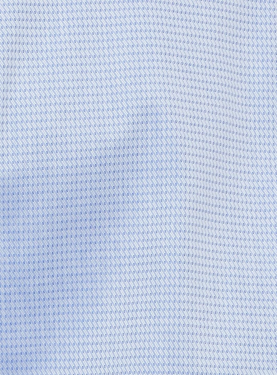 Men Structured Slim Fit Formal Shirt