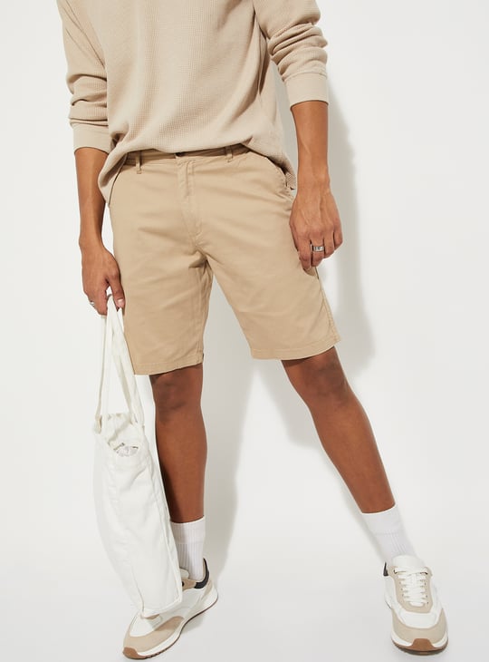 URB_N Men Solid Shorts