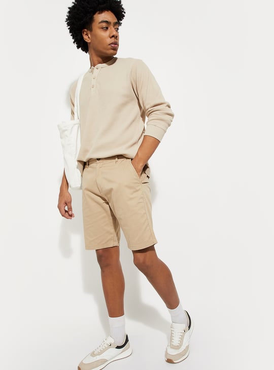 URB_N Men Solid Shorts