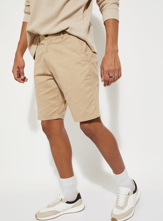 URB_N Men Solid Shorts