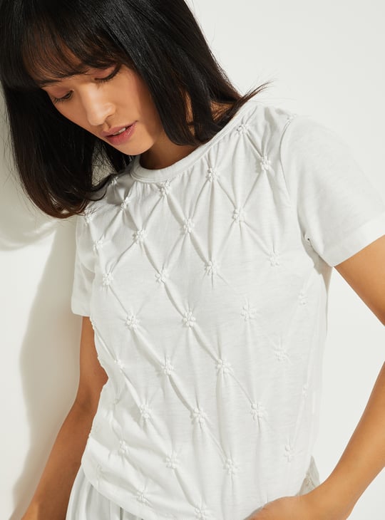 ALAYA F x URB N Women Embroidered Top