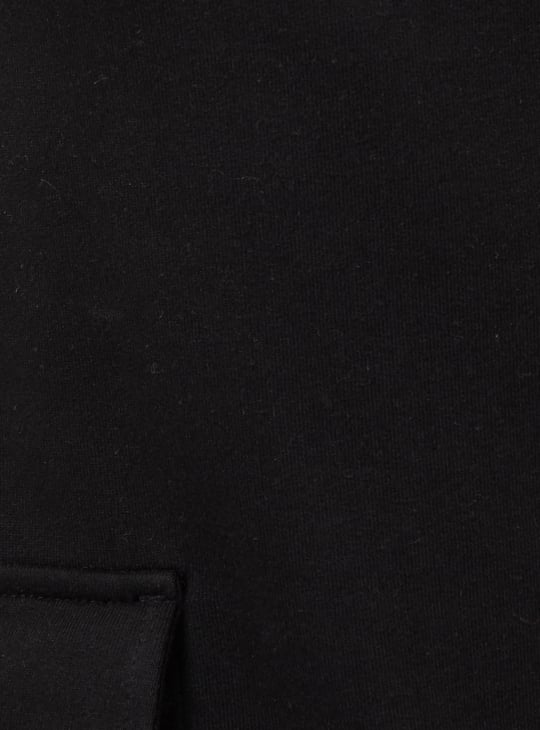 Men Solid Cargo Joggers