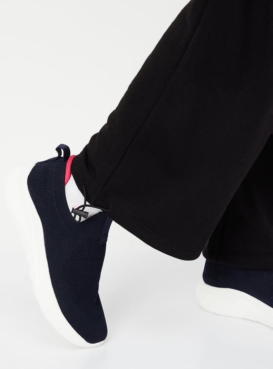 Women Solid Cargo Parachute Pants