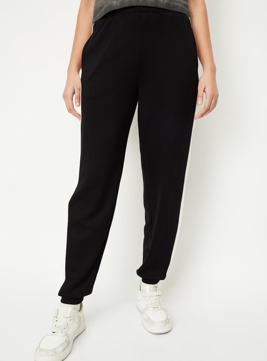 Women Side Taped Sports Joggers
