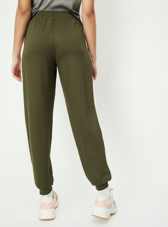 Women Side Taped Sports Joggers
