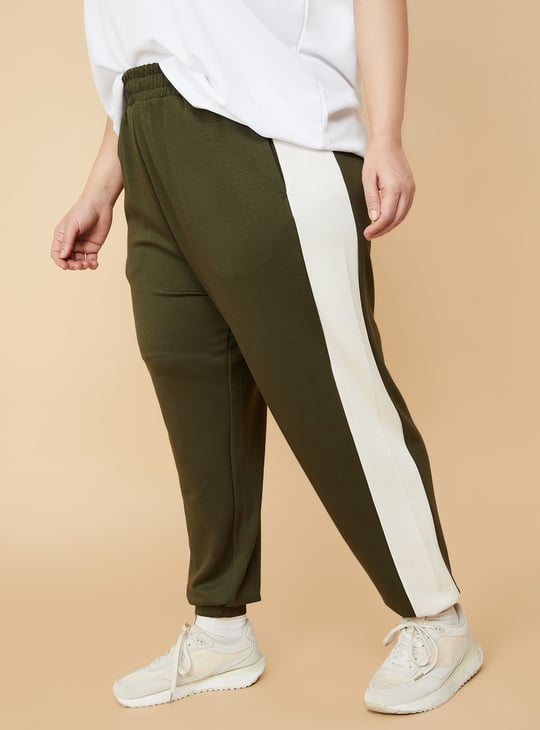 Women Side Taped Sports Joggers