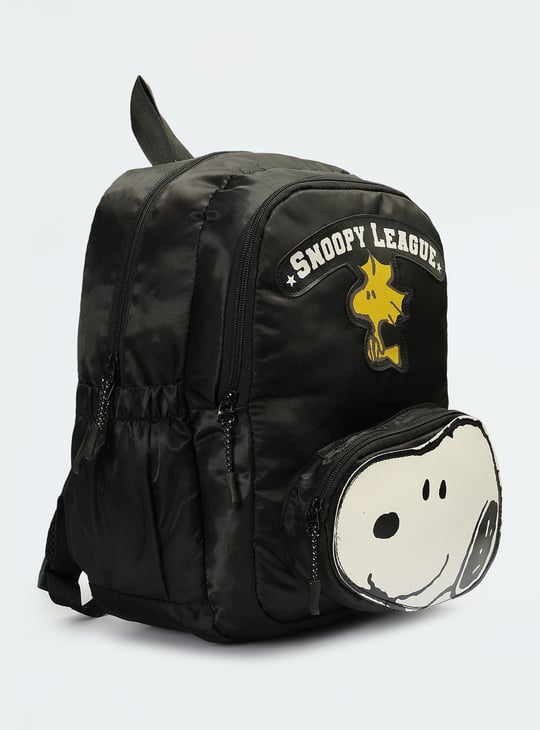 Kids Snoopy Applique Backpack