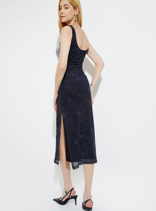 URB_N Women Printed Bodycon Maxi Dress