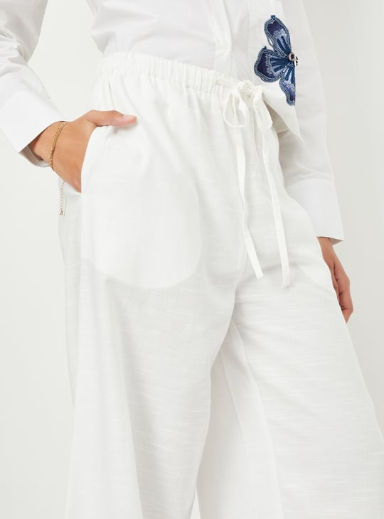 Kalki x Max Women Solid Palazzos