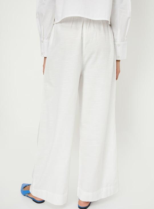 Kalki x Max Women Solid Palazzos