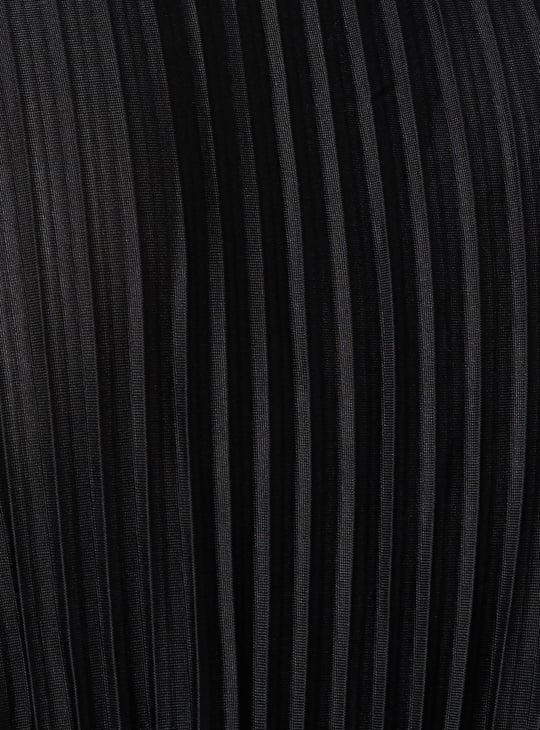 Women Pleated Wrap Maxi Dress