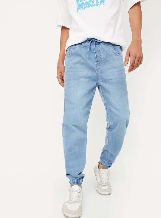 Boys Washed Jogger Jeans