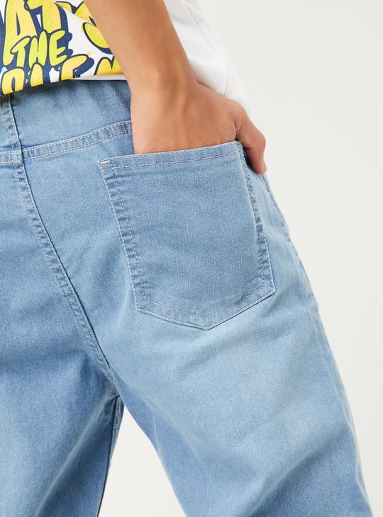 Boys Washed Jogger Jeans