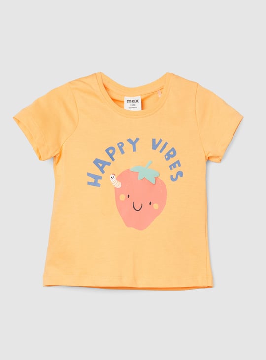 Girls Graphic Printed T-shirt